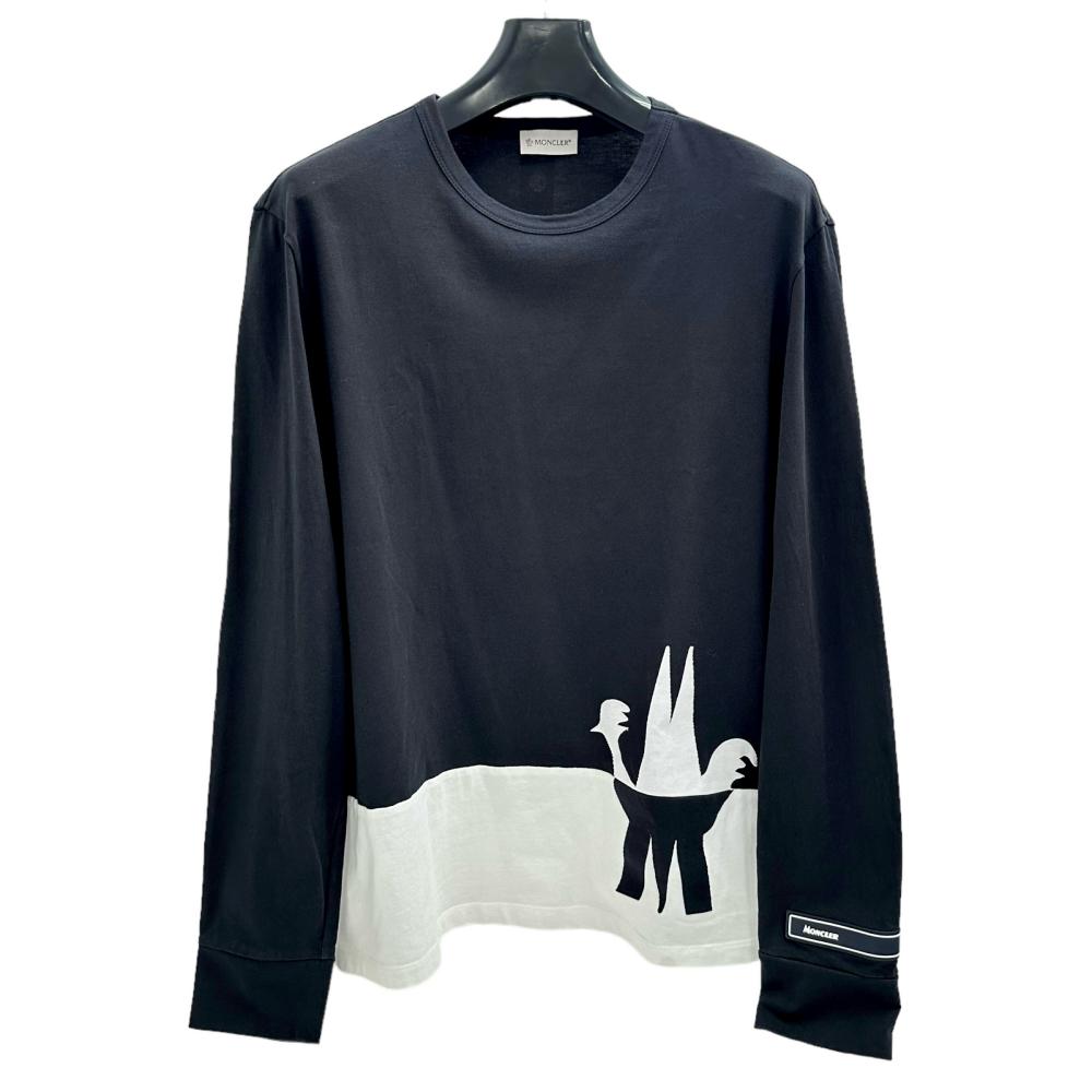 MONCLER/モンクレール】 MAGLIA T-SHIRT 長袖Tシャツ コットン100