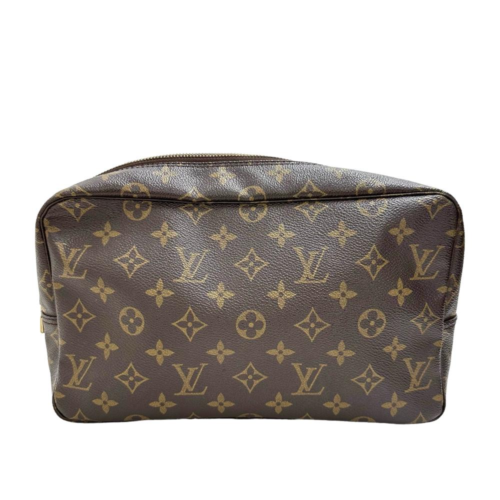 【LOUIS VUITTON/ルイ・ヴィトン】 トゥルース・トワレット28 モノグラム M47522 セカンドバッグ モノグラムキャンバス  メンズ【中古】【真子質店】【GD】, 【MaMax】