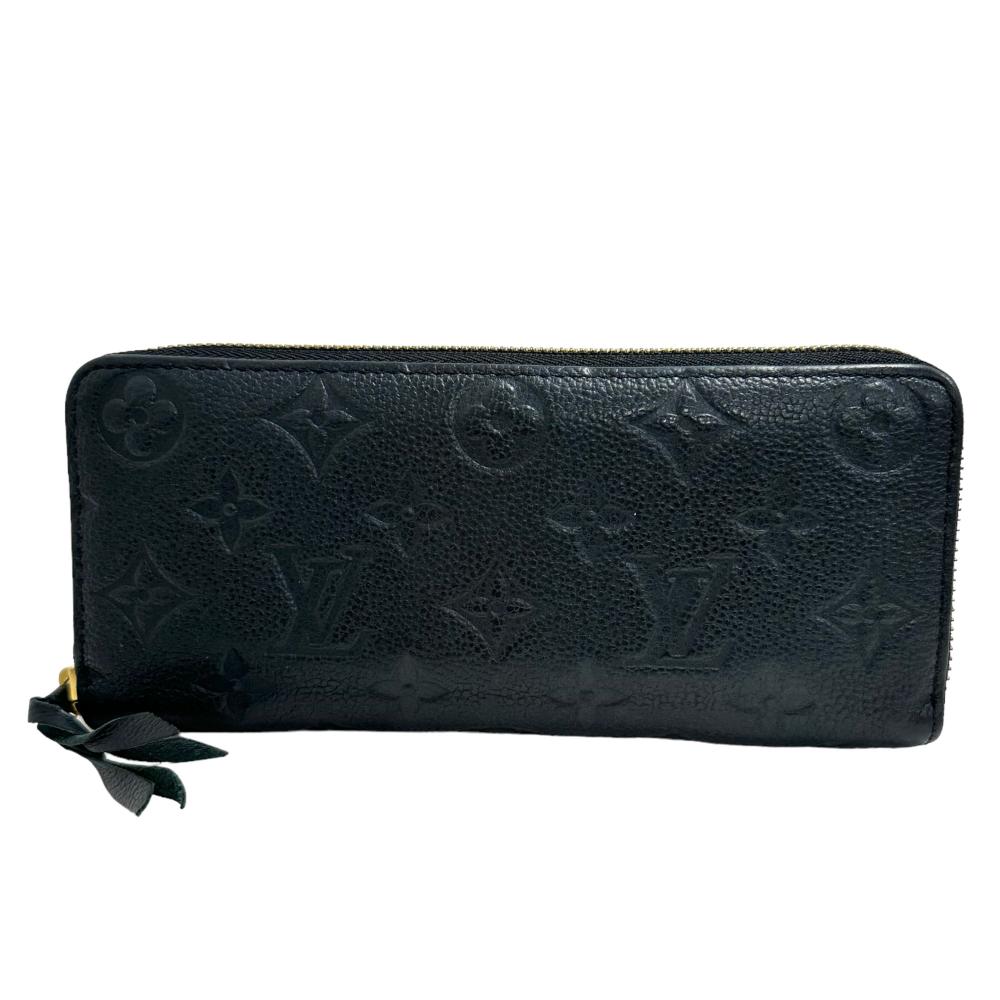 美品　ヴィトン　アンプラント　ポルトフォイユ　クレマンス　長財布　M60171 ルイヴィトン 長財布 モノグラム・アンプラント ポルトフォイユ