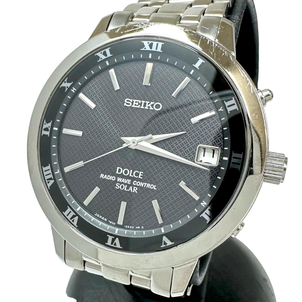 SEIKO/セイコー】 ドルチェ 7B32-0AA0 ラウンド 腕時計 ステンレス 
