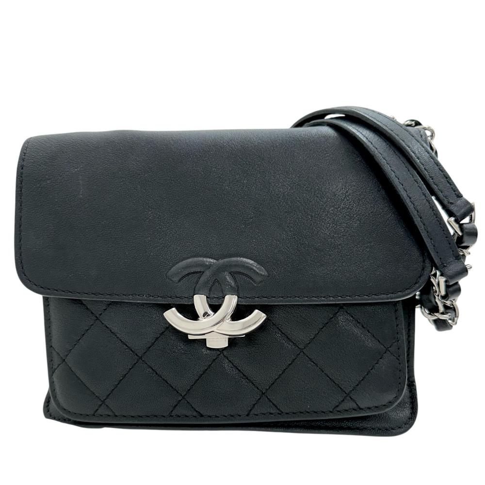 CHANEL/シャネル】 ハーフココ チェーン Gカード/Sシール有 ショルダー