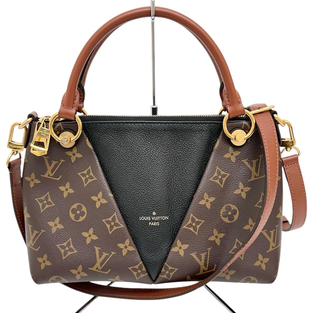 LOUIS VUITTON/ルイ・ヴィトン】 VトートBB モノグラム M43976 2WAY ショルダーバッグ ハンドバッグ PVC/レ –  真子質店 PawnShopMAKO