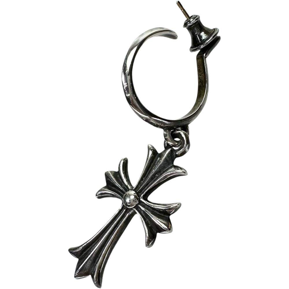 クロムハーツ　タイニーCHクロス　チャーム　フープ　ピアス　925 14K CHROME HEARTS/クロムハーツ】 ピアス タイニー CHクロスフープ