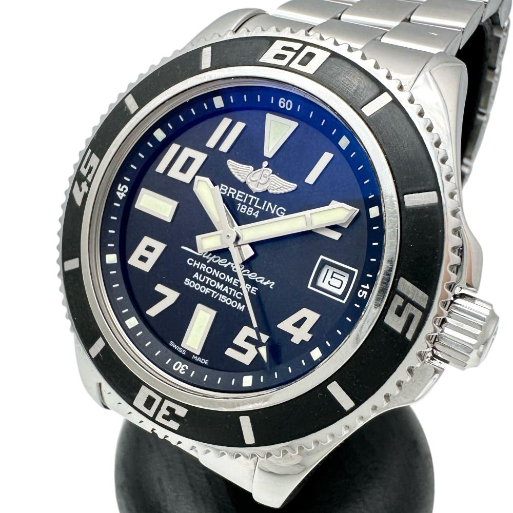 BREITLING/ブライトリング】 スーパーオーシャン42 デイト A187B28PRS