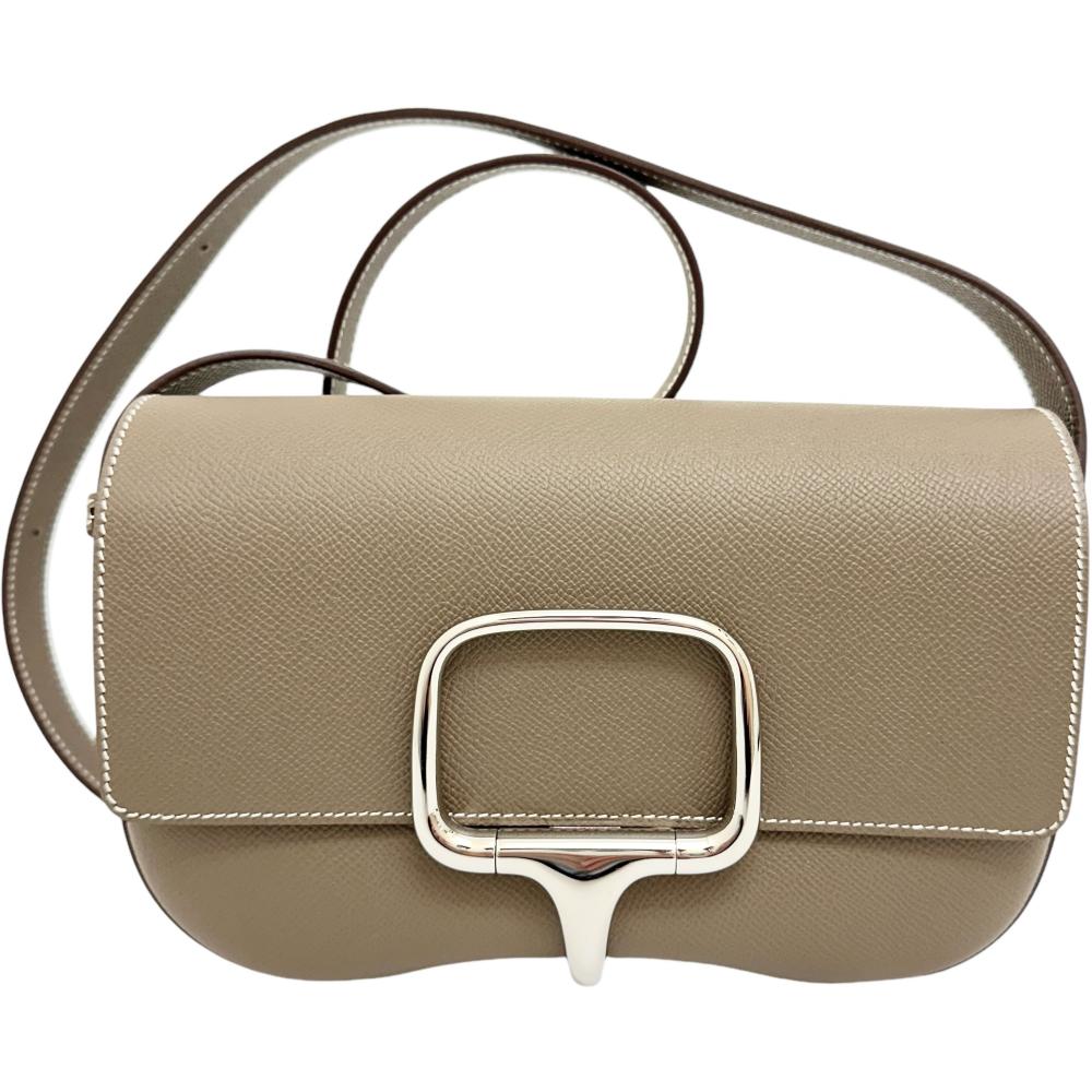 中古 エルメス HERMES レディース ショルダーバッグ ジョーヌシトロン エヴァーカラー エルメス HERMES ヴェルーミニ ジョーヌシトロン シェーブル