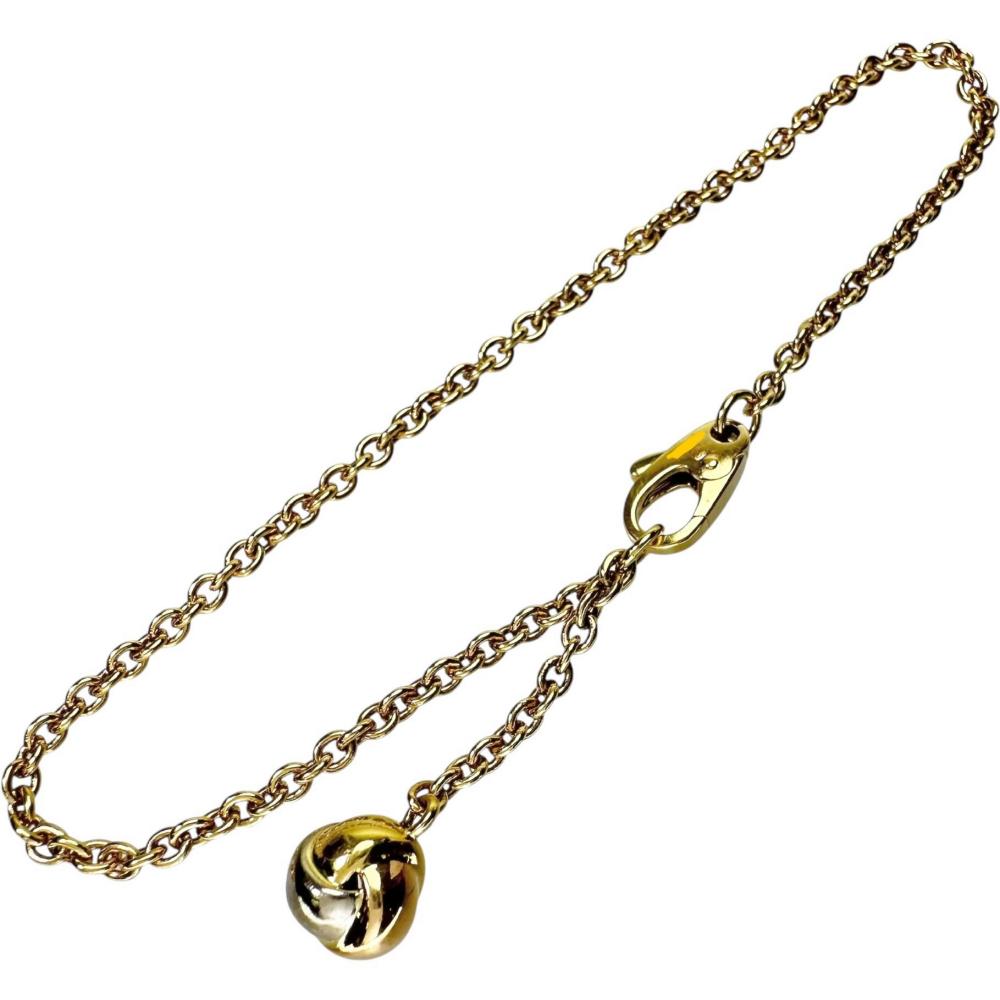 h*❤様 ほぼ未使用❣️ カルティエ　ベビートリニティ　コードブレスレット　ブラ CARTIER/カルティエ】 ベビートリニティ ブレスレット K18ゴールド 18