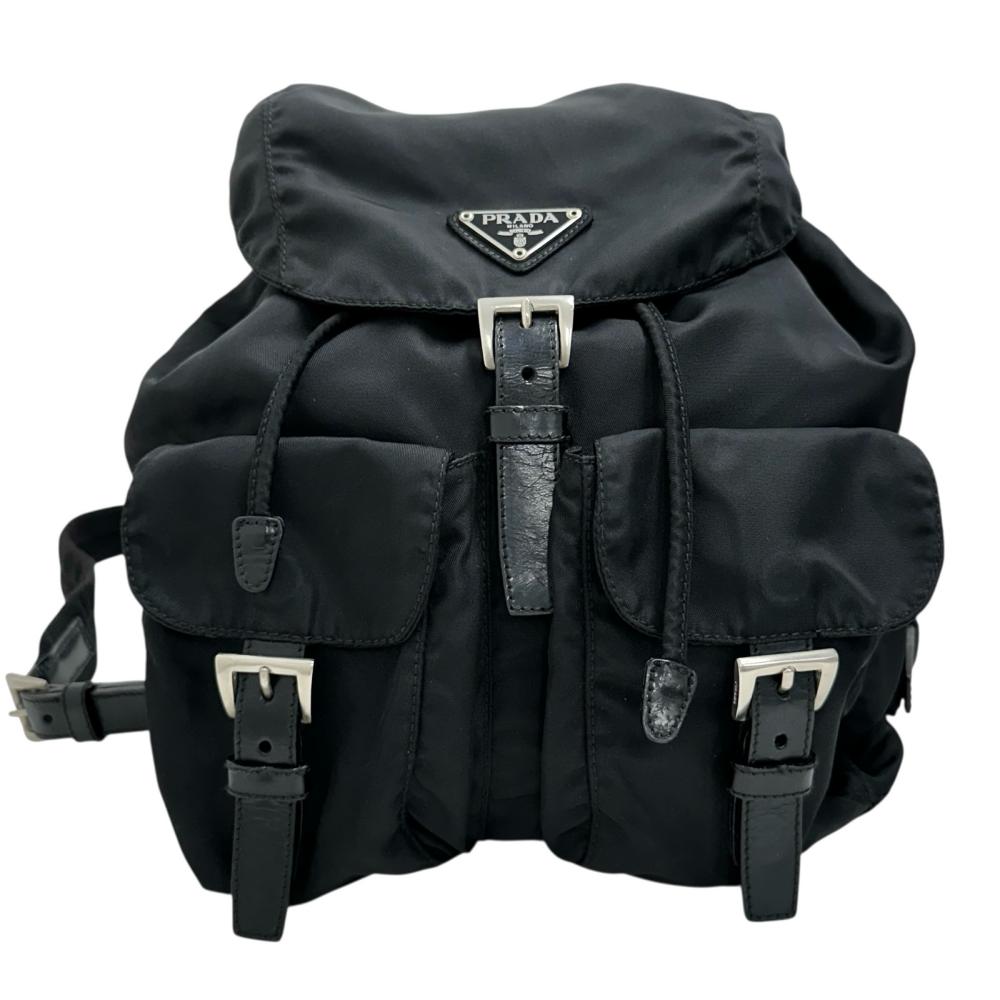 めいねこ! 希少プラダPRADA 黒リュックサック 白タグあり！ポコノ プラダ PRADA リュック 白タグ 希少品 - メルカリ