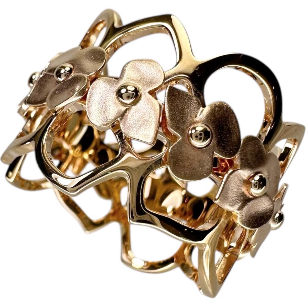 12号【Chaumet/ショーメ】 フラワーモチーフ リング・指輪