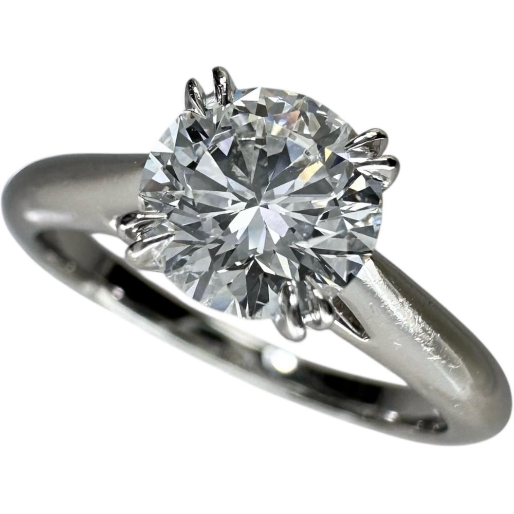 ハリーウィンストン　約11.5号　ダイヤモンド　1P リング 　指輪　Pt950 7.5号【HARRY WINSTON/ハリーウィンストン】 ダイヤモンド 0.76ct