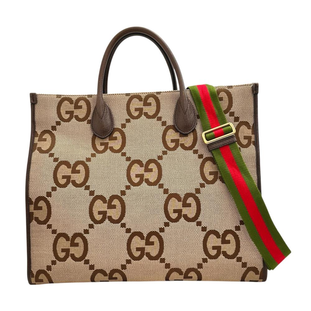 GUCCI/グッチ】 ジャンボGG 678839 トートバッグ GGキャンバス/レザー