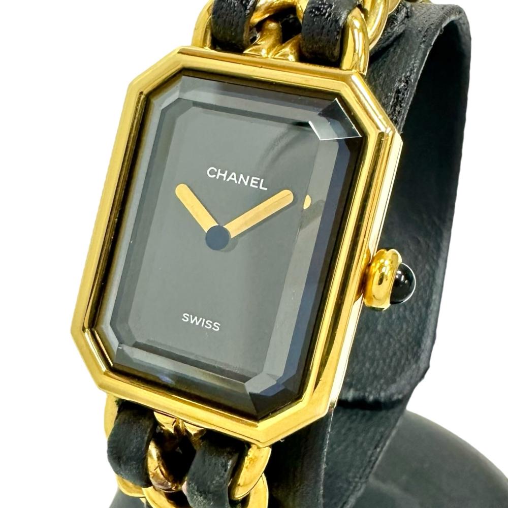 CHANEL/シャネル】 プルミエールM H0001 電池交換済 腕時計 GP