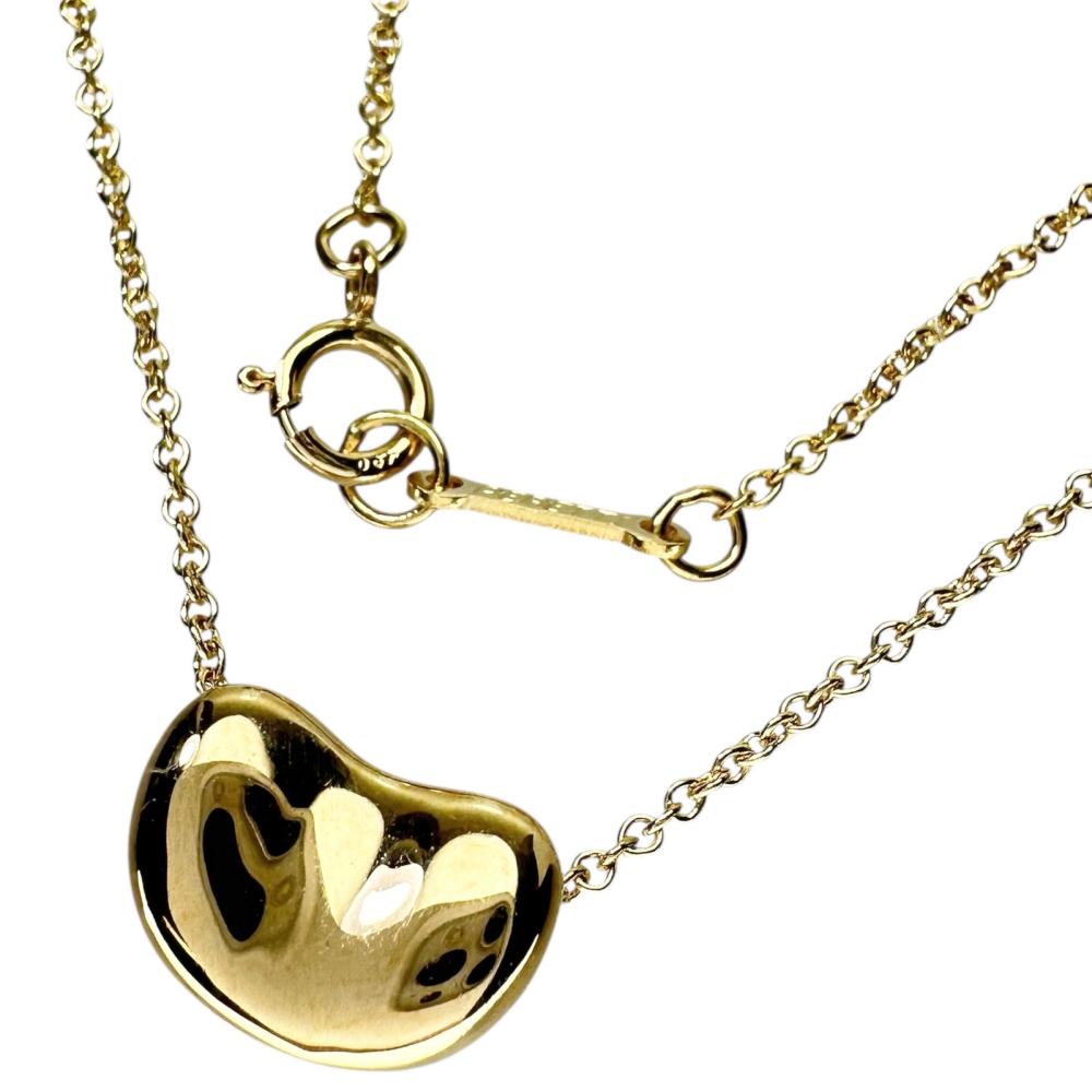 りな　Tiffany&Co. ティファニー　ビーン　ネックレス　K18 TIFFANY&Co./ティファニー】 ビーン エルサペレッティ ネックレス K18