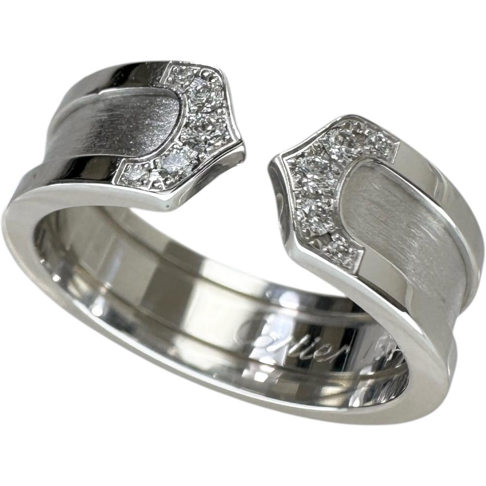 14号【CARTIER/カルティエ】 C2リング ダイヤモンド リング・指輪