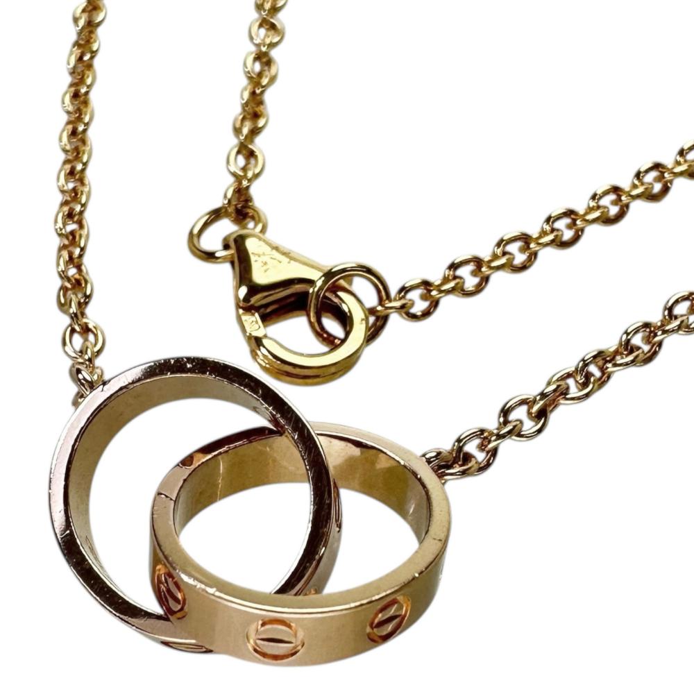 CARTIER/カルティエ】 ネックレス ベビーラブ K18PGピンクゴールド 18