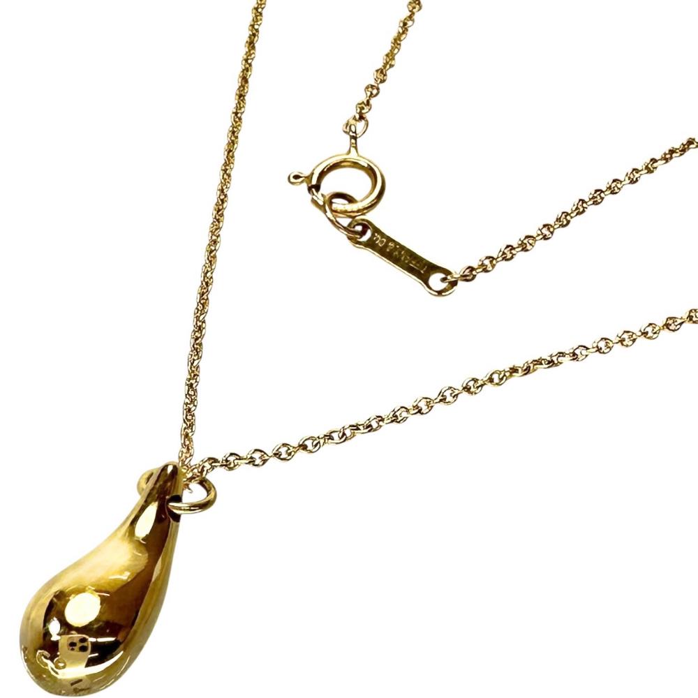 Tiffany ペレッティ 18Kティアドロップ ペンダント ネックレス トップ TIFFANY&Co./ティファニー】 ティアドロップ ペレッティ ネックレス