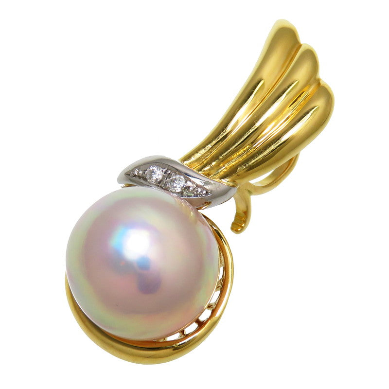 TASAKI/タサキ】 スリークォーター真珠 11.8mm ダイヤモンド 計0.02ct 