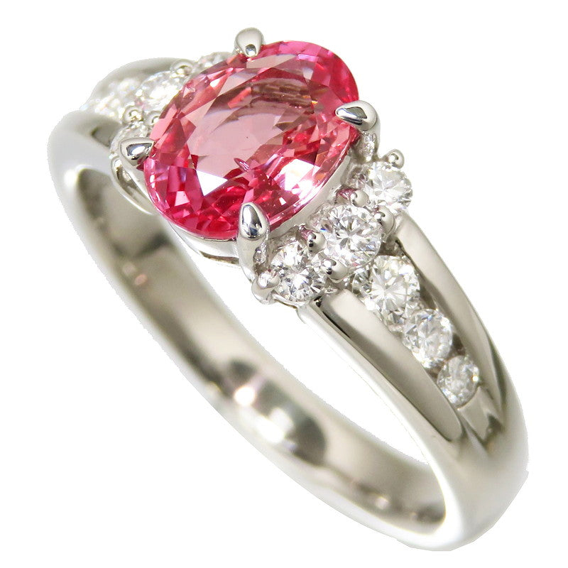 15号 サファイア 1.443ct ダイヤモンド 計0.38ct リング・指輪 Pt900 