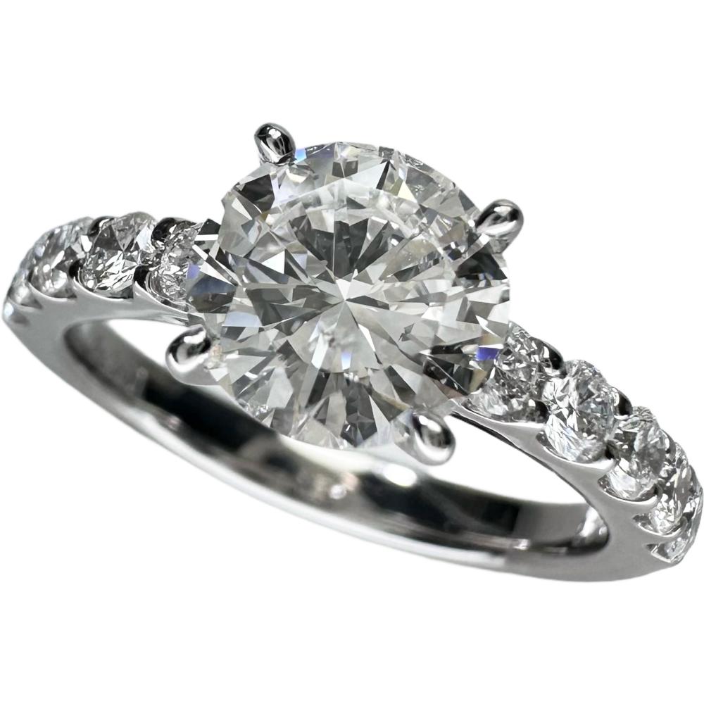 10.5号 一粒ダイヤモンド(H-SI2-VG) 1.054ct ダイヤモンド 0.43ct