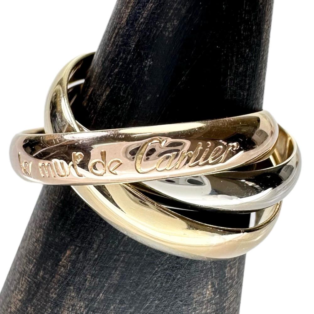 12号【CARTIER/カルティエ】 シリアルなし リング・指輪 トリニティ