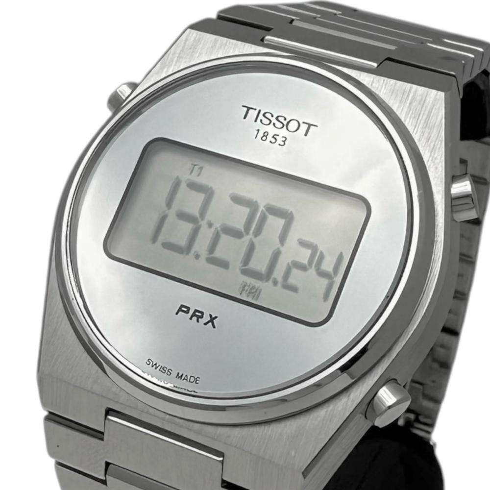 TISSOT/ティソ】 PRXデジタル T137263 35mm ギャラ/箱付き 腕時計
