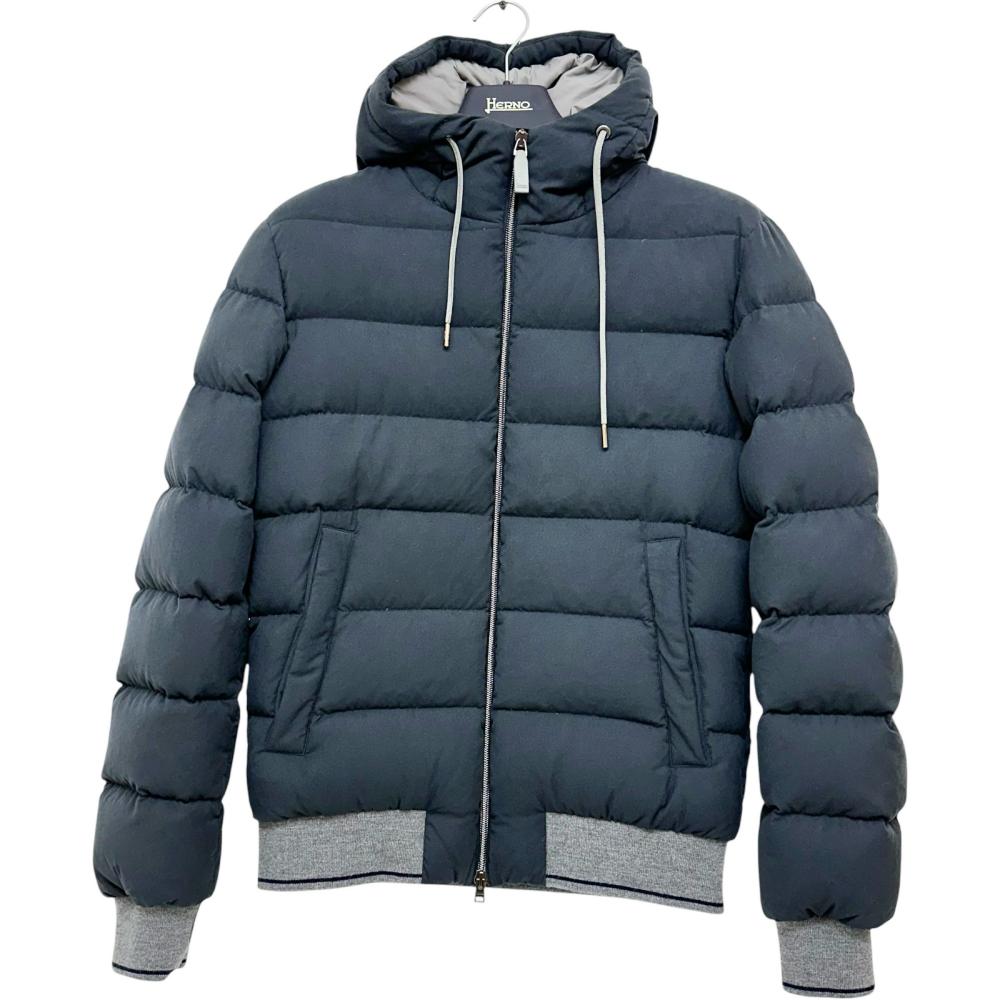 Herno/ヘルノ】 リゾート PI074UR スエードエフェクト ショート ダウン