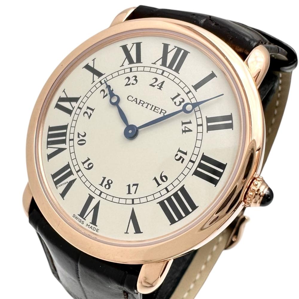 CARTIER/カルティエ】 ロンドルイ W6800251 腕時計 K18PGピンク
