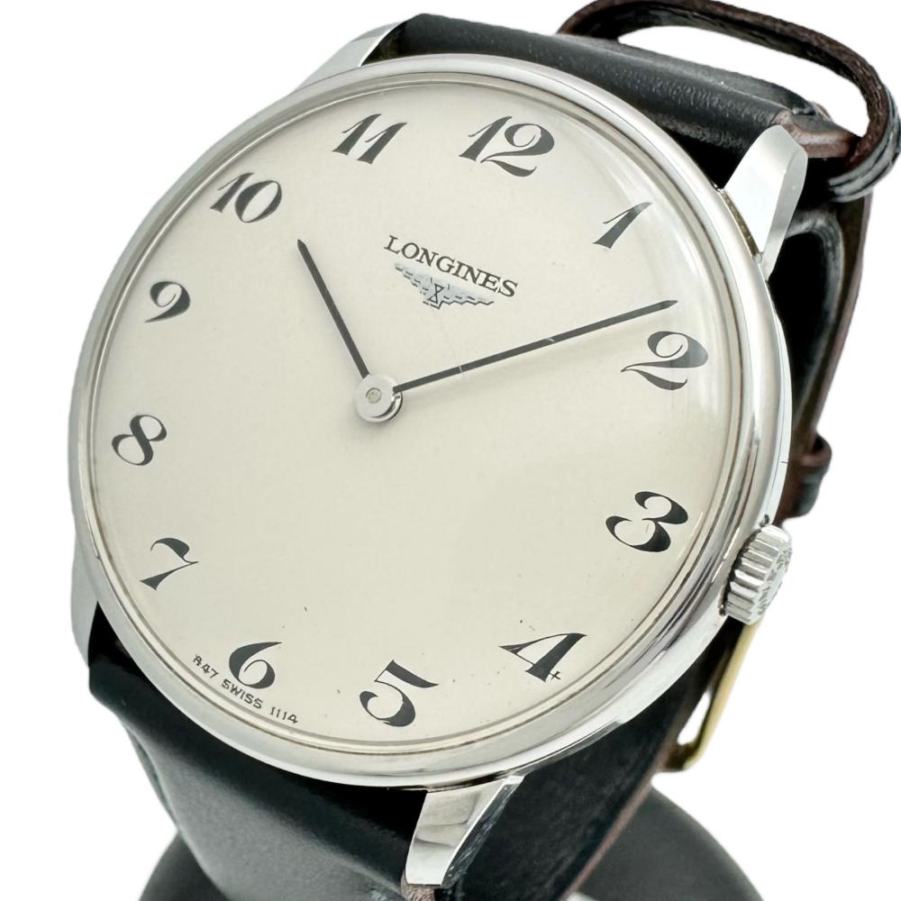 LONGINES/ロンジン】 ヴィンテージ 薄型ケース L847.4 Ref1114 OH済  