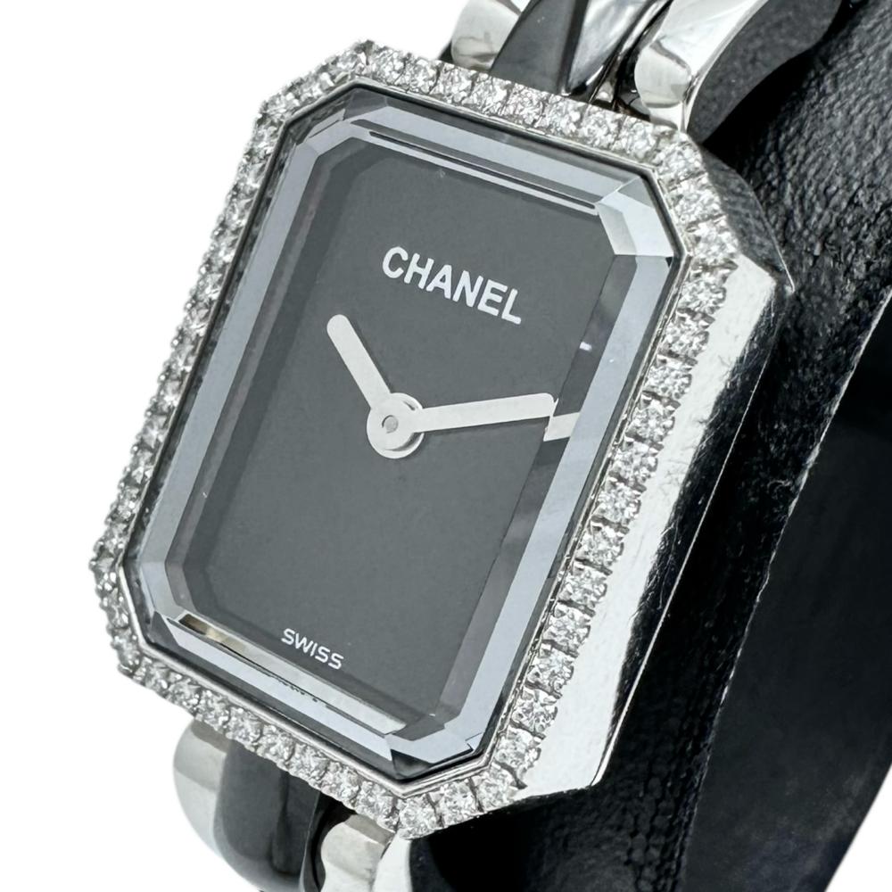 CHANEL/シャネル】 プルミエール ダイヤベゼル H2163 箱/保/ギャラ有り