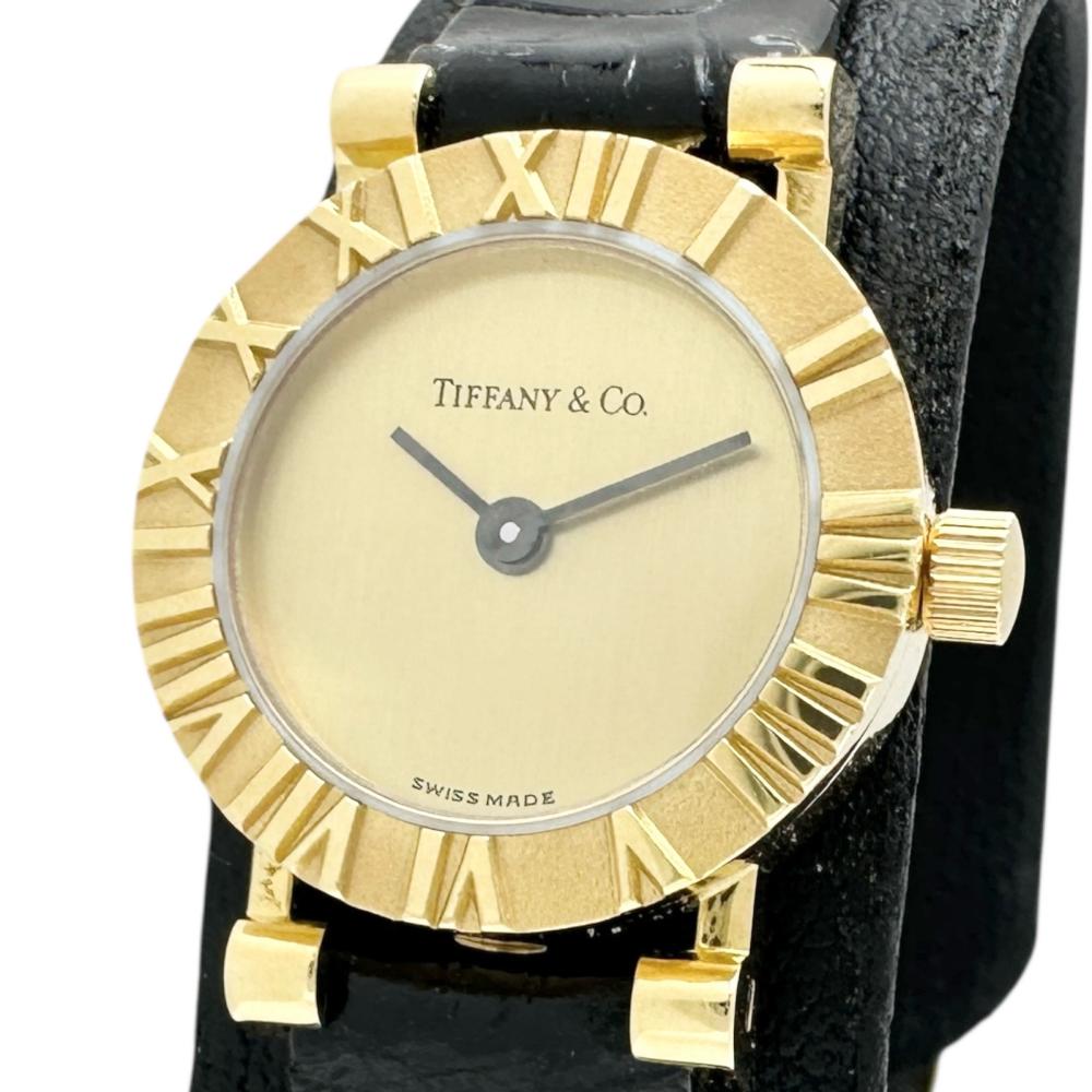 TIFFANY&Co./ティファニー】 アトラス D286.753 金(750YG) 腕時計