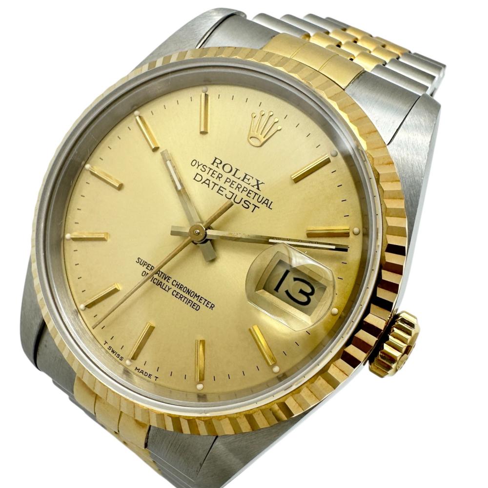 ROLEX/ロレックス】 デイトジャスト 16233 腕時計 ステンレススチール