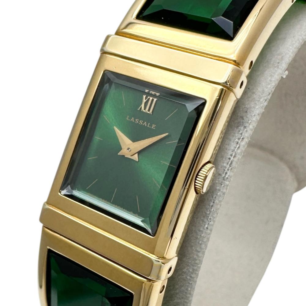 SEIKO/セイコー】 ラサール 1E50-5250 腕時計 GP クオーツ グリーン