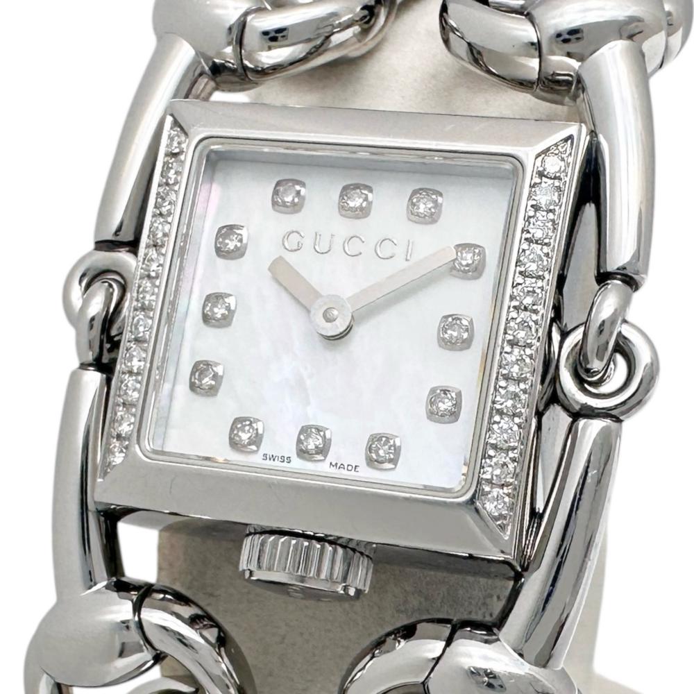 GUCCI/グッチ】 シニョーリア ダイヤベゼル＆12Pインデックス 116.5