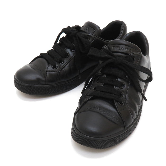 PRADA/プラダ】 DNC700 スニーカー レザー ブラック ユニ