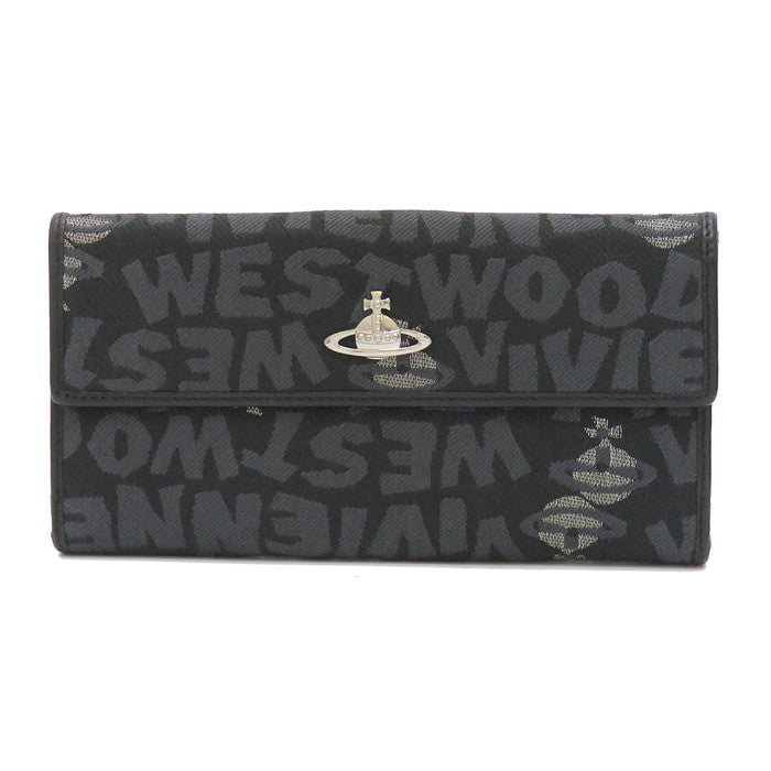 Vivienne Westwood/ヴィヴィアンウエストウッド】 ロゴ オーブ 長財布