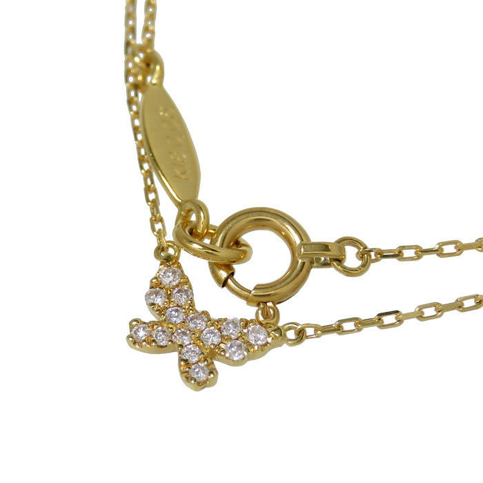 最終特価品【AHKAH/アーカー】 バタフライ ダイヤモンド 計0.06ct 