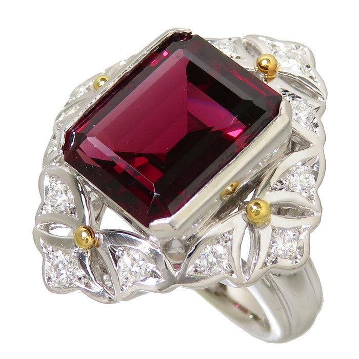 12号 三越ジュエリー コンビ ロードライトガーネット 8.35ct 