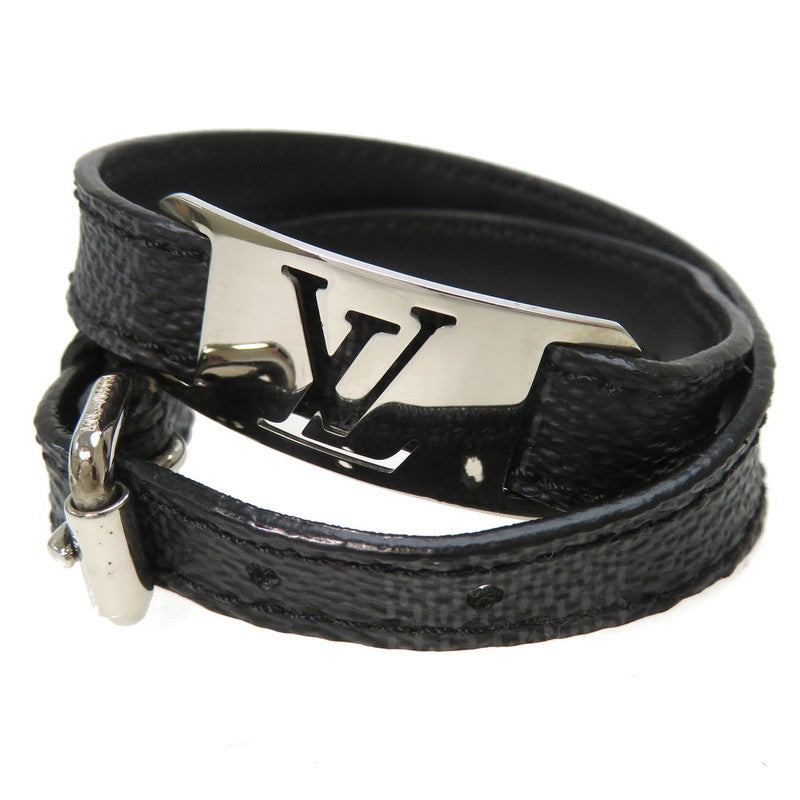 LOUIS VUITTON Bracelet Sign It 2-Row M6616E