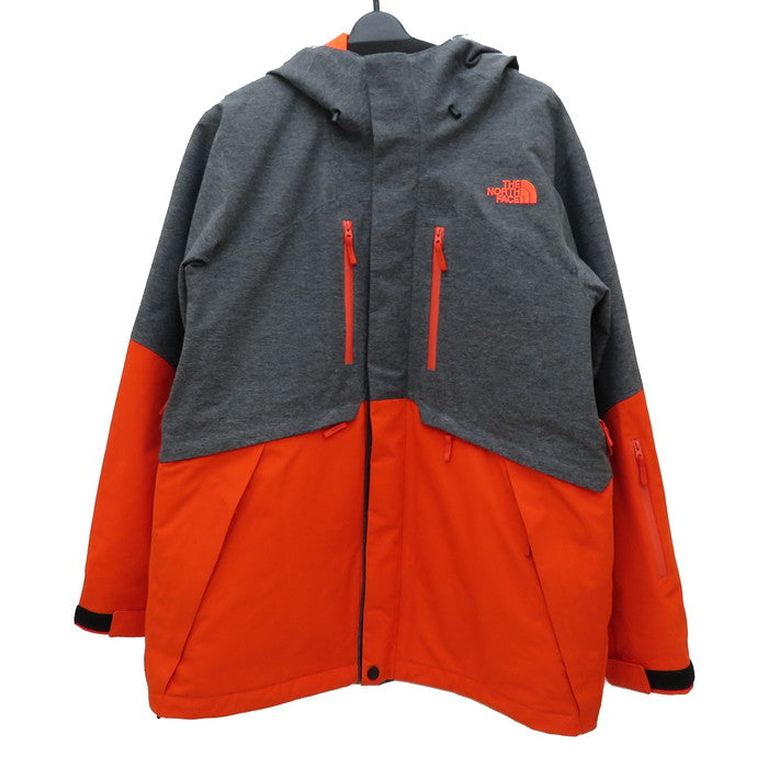 【THE NORTH FACE/ザ・ノースフェイス】 NS61407 マウンテンパーカー ポリエステル/ナイロン オレンジ/グレー  メンズ【中古】【真子質店】【GN】, 【IIx】