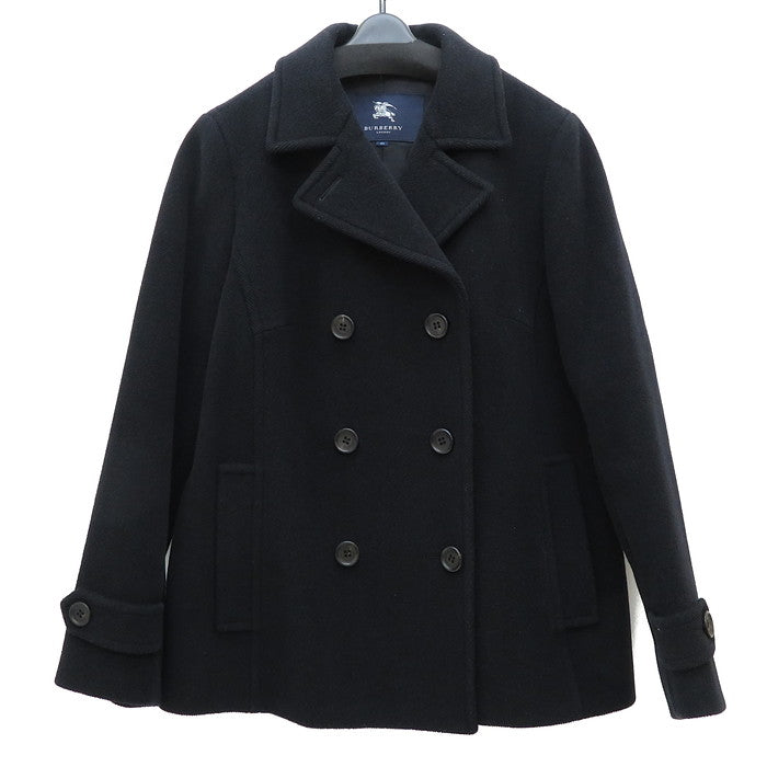 BURBERRY/バーバリー】 ロンドン ピーコート ウール ネイビー メンズ 