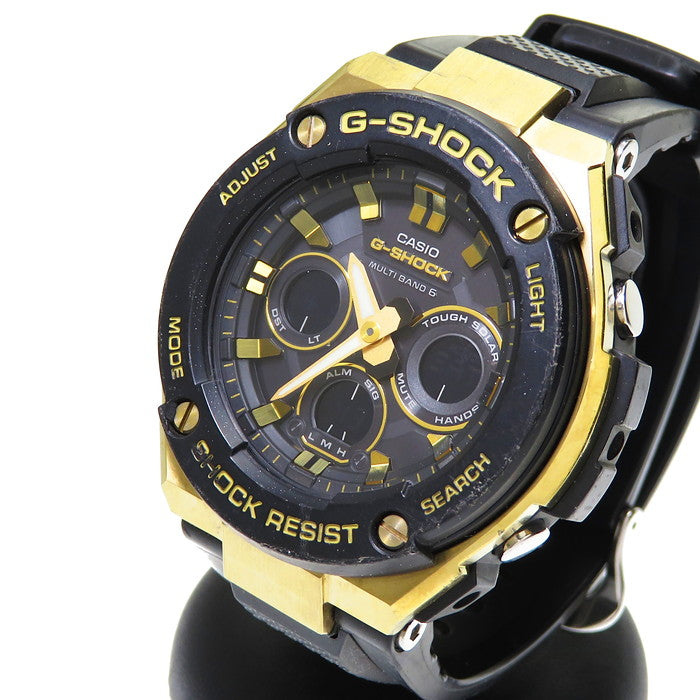 CASIO/カシオ】 G-SHOCK/ジーショック G-STEEL GST-W300G ゴールド/金 