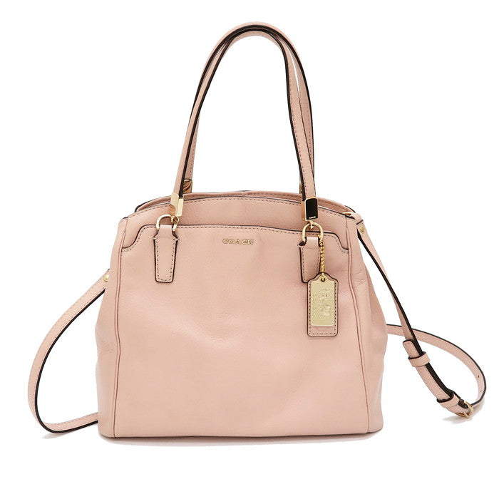 【COACH/コーチ】 27862 2way マディソン ミネッタ ショルダーバッグ レザー ピンク レディース【中古】【真子質店】【NN】, 【Tx】