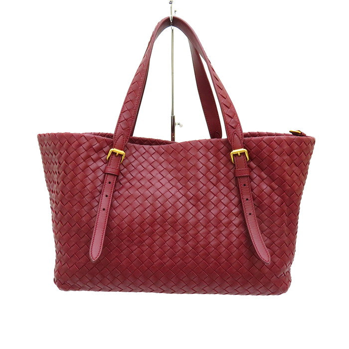 【極美品/完備品】ボッテガヴェネタ イントレチャート ヴェネタバッグ ボルドー BOTTEGAVENETA/ボッテガヴェネタ】 イントレチャート チェスタカバ
