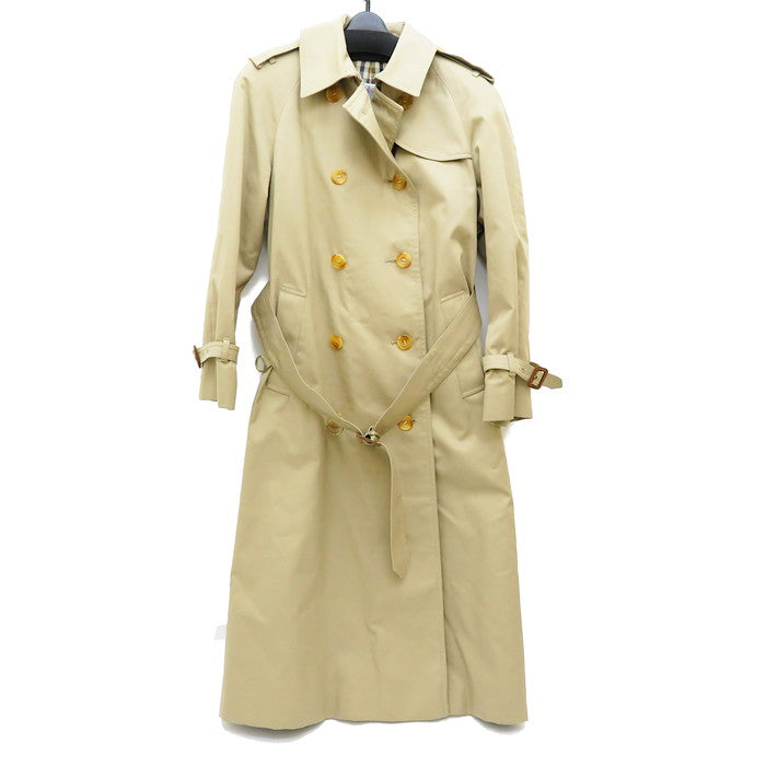 Aquascutum/アクアスキュータム】 イギリス製 トレンチコート コットン ベージュ レディース【中古】【真子質店】【NN】 【Mi –  真子質店 PawnShopMAKO