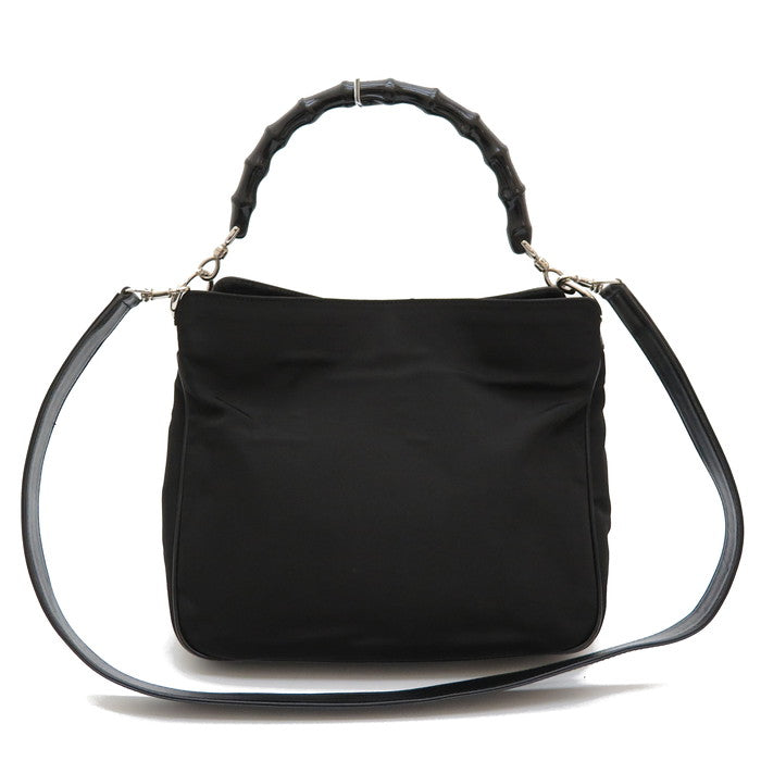 GUCCI/グッチ】 001-1638 2way バンブー ハンドバッグ ナイロン  