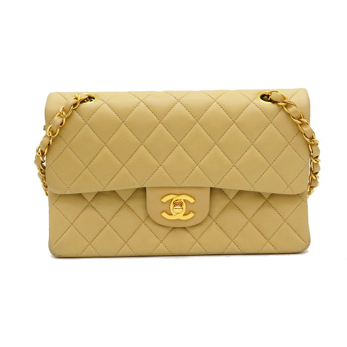 CHANEL/シャネル】 マトラッセ23 Wフラップ チェーンショルダー ココ 
