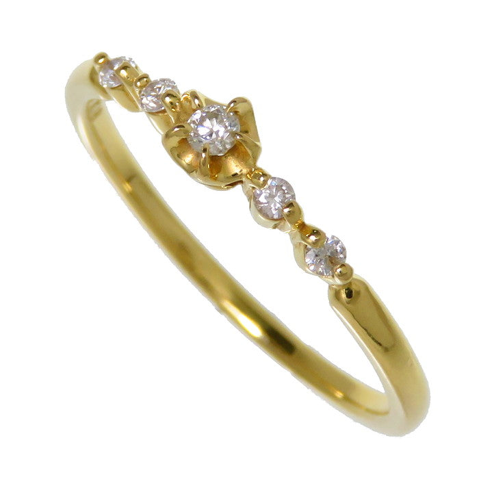 8号【STAR JEWELRY/スタージュエリー】 ダイヤモンド 計0.07ct リング 