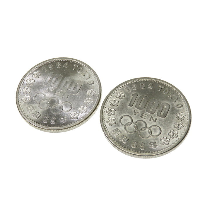 東京オリンピック 1964 1000円 銀貨 昭和三十九年 2枚セット コイン