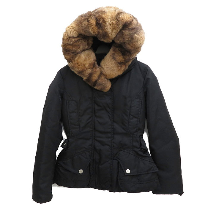 MAX MARA/マックスマーラ】 ウィークエンド 毛皮付フード ダウン 