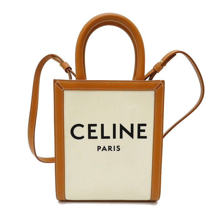 CELINE/セリーヌ】 バーティカルカバ ミニ トート ショルダーバッグ