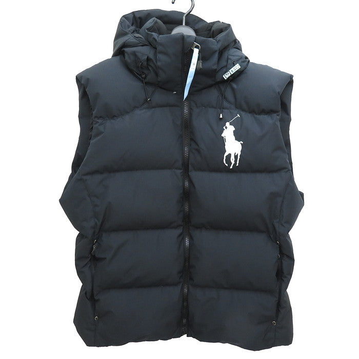 POLO RALPH LAUREN/ポロ・ラルフローレン】 フード付き ダウンベスト 